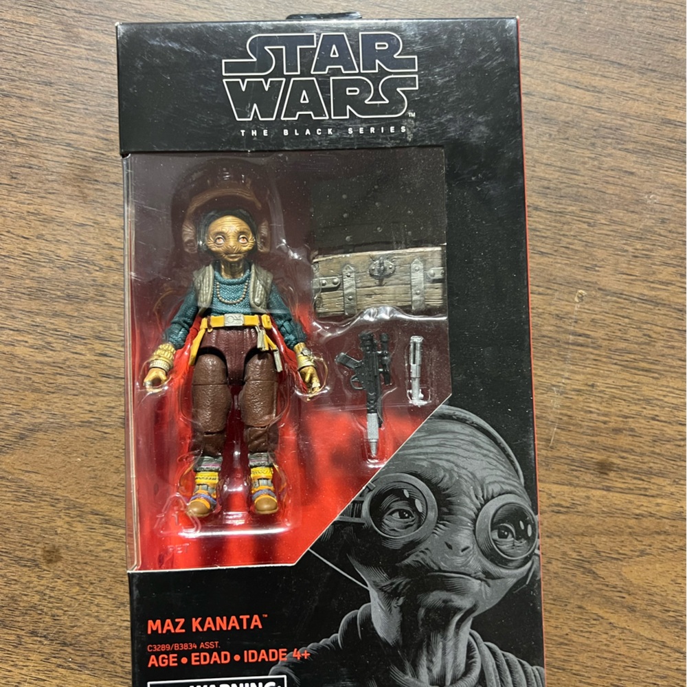 Star Wars The Black Series The Force Awakens MAZ KANATA 6" figure #49